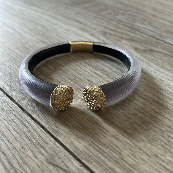 Alexis Bittar lilac bracelet - Picture 1 of 7